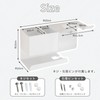 Recovery Me 【Rental OK】 Storage-equipped Dryer Holder, Dryer Storage, Wall-mounted,