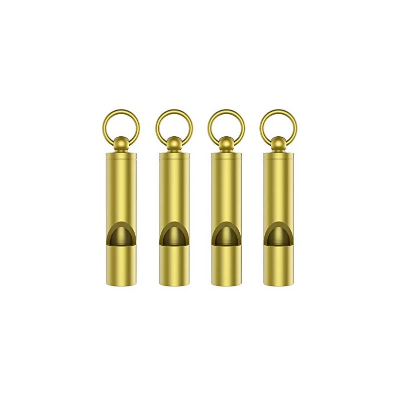 Outmate Premium Mini Emergency Whistle-H62 Brass Loud Version EDC Tools