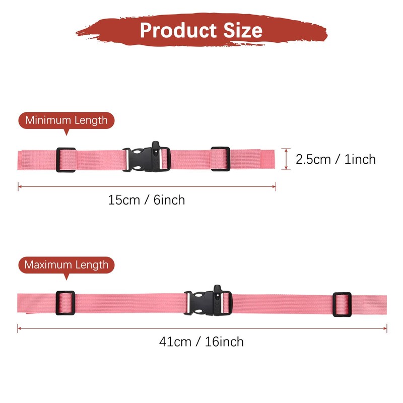 TIXIPEM Backpack Chest Strap [1PCS] - Adjustable Sternum Straps with