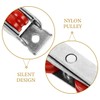 Mobestech Stainless Steel Sliding Door Wheels Replacement Kit with Nylon