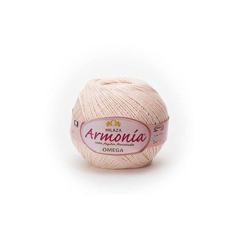 Hilaza Armonía Omega, bola de 100 gramos (Carne)