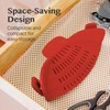 Kitchen Gizmo Snap N Strain Silicone Pot Strainer - Adjustable