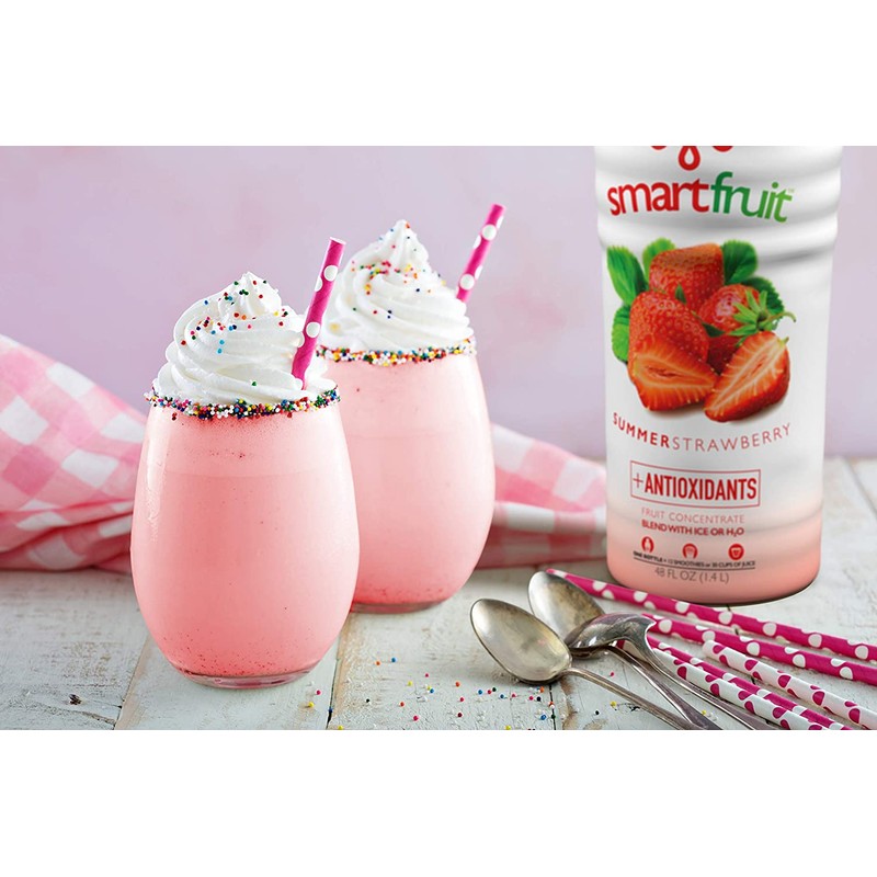 Smartfruit Summer Strawberry + Antioxidants, 100% Real Fruit Purée, Non-GMO,