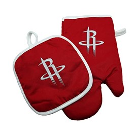 Houston Rockets Oven Mitt/Potholder Red