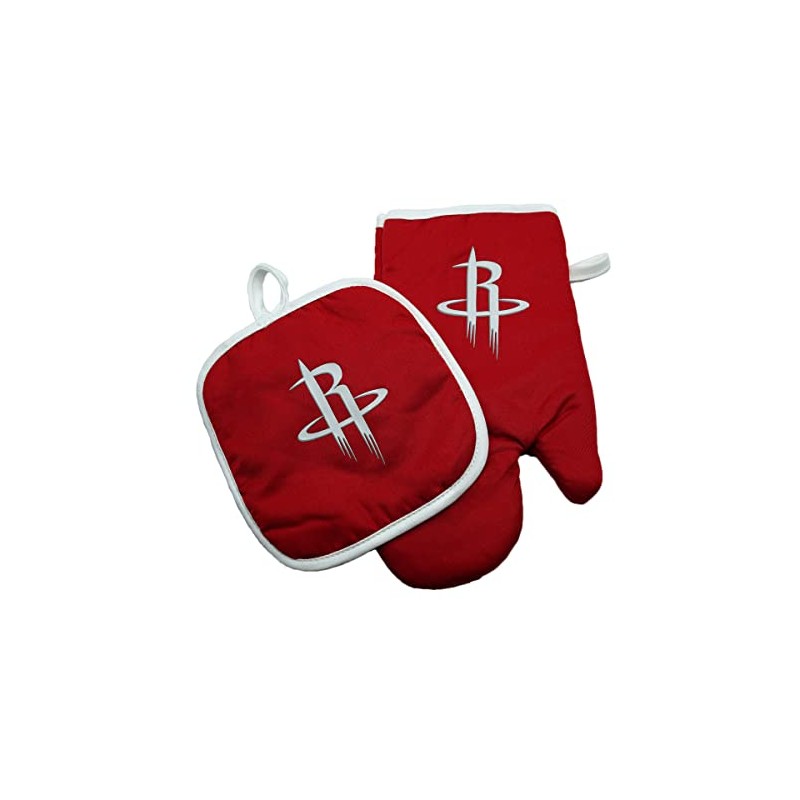 Houston Rockets Oven Mitt/Potholder Red