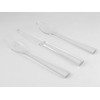 UPware 12-Piece Plastic Flatware Set, Service for 4, Include Knives/Dinner