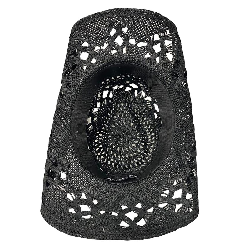 Peter Grimm Black NETO Peter Grimm's Drifter Cowboy Hat