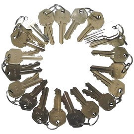 40 Precut Kwikset Compatible Keyway Kw1 5 Pins Keys 8 Sets of 5 Key by eBuilderDirect