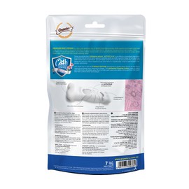 GNAWLERS Faywell Dent Defense, Dog Teeth Cleaning Treats, All Natural Echinacea, Fresh Breath for 24 Hours, Protect Dental Health, 7pcs/Pack, 105g