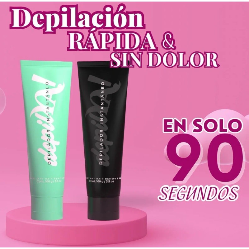 Depilador Instantaneo En Gel Depilya! 100g Syam