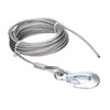 Seachoice Steel Winch Cable w/Safety Hook, 3/16 in. X 25