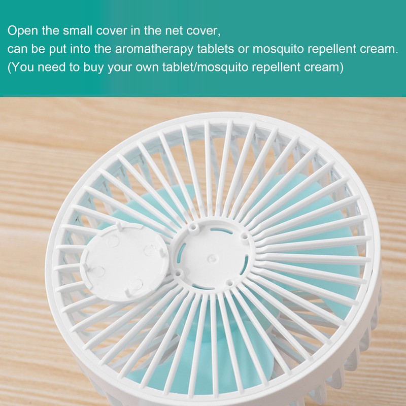 Clipon Desk Fan 3 Gears Wind Speeds Magnetic Small Portable