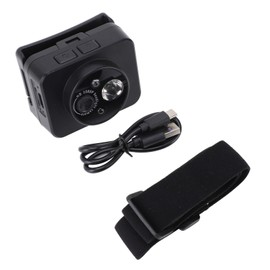 Headlight Camera 1080P Portable Motion Sensor Headlamp Video Recorder for Hiking Cycling Outdoor Adventure