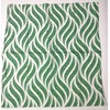 Shanlin Unisex Cotton Square Scarf Bandanas 22"x22" (LeavesPattern-Green)