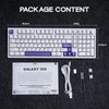 EPOMAKER Galaxy100 QMK/VIA Wireless Mechanical Keyboard with 8000mAh Battery and