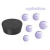 sourcing map Rubber Tapered Plug 58mm to 68mm Solid Test