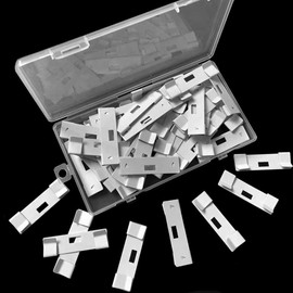 Vertical Blind Repair Vane Savers, 12PCS Metal Vertical Blind Repair Tabs, Vertical Blinds Repair Kit for Vertical Blinds Replacement Slats