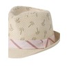 Vertbaudet Boys Baby Straw Hat with Hat Band, beige