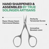 GERMANIKURE Tower Point Cuticle Scissors Grooming Scissors FINOX Stainless Steel