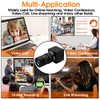 SVPRO Teleobjetivo cámara web compatible con Mac, cámara USB de