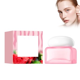 Hppsctink Watermelon Face Cream, 50 g Watermelon Essence Cream, Reduce Acne Spots, Moisturising & Brightening Cream, Cream