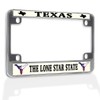 Fastasticdeals Metal Insert Bike License Plate Frame Texas The Lone