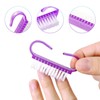 Nail Brush, Pack of 15 Cleaning Brushes with Handles, Plastic