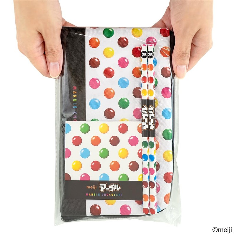 Stationery Gift Set Marble 4 Snack Market