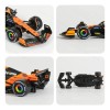 Bburago 2024 F1 Mclaren Mcl38 Miami Gp #81 Oscar Piastri