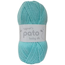 Cygnet Baby Pato DK Knitting Yarn/Wool - 100g Double Knit Ball - 13 Shades (Aquamarine - 791)