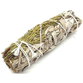 CRIGEMA - White Sage and Juniper - 10cm~ 20/30g - Purification Smudge - First Quality from California