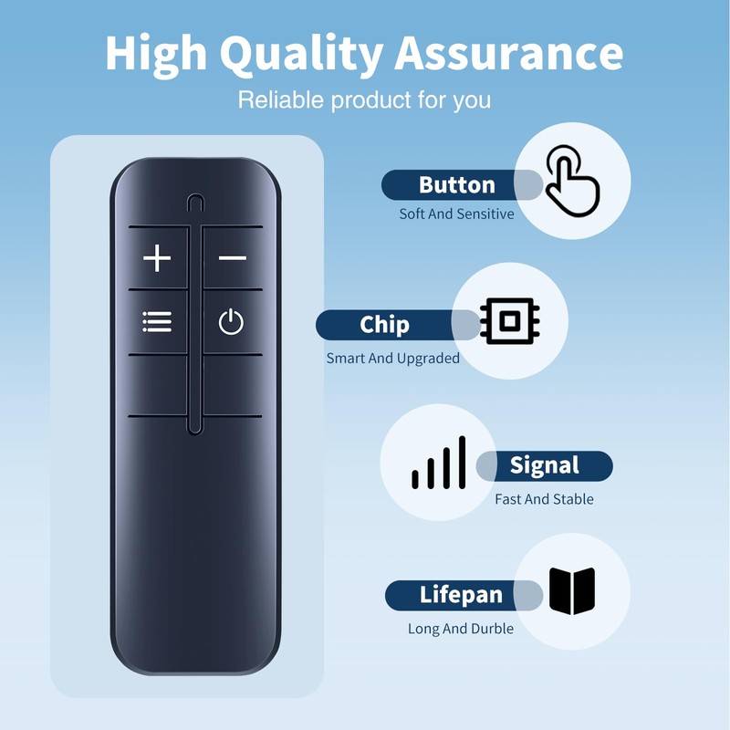 Replacement Remote Control for Rhythm Fun/YEMSD Under Desk Treadmill C102