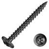 #8 x 1-1/2" Wood Screw 250Pcs Alloy Steel Standard Thread