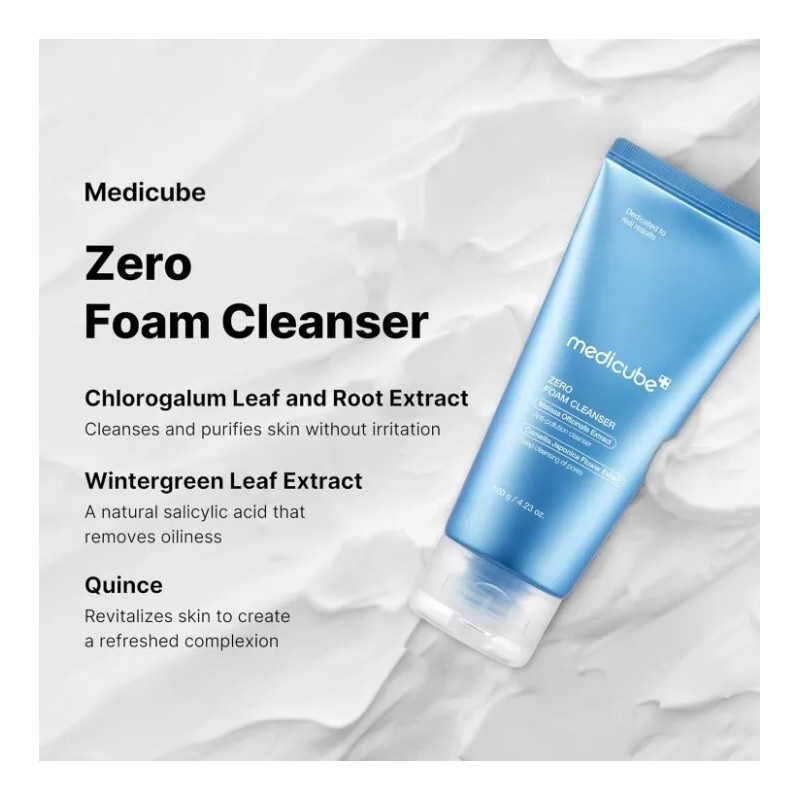 Medicube Zero Foam Cleanser 120ml / 4.23 fl. oz.