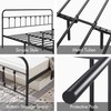 Yaheetech Classic Metal Platform Bed Frame Mattress Foundation with Victorian