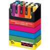 Mitsubishi Pencil PC5M15C Posca Water Based Pen, Medium Point, Round