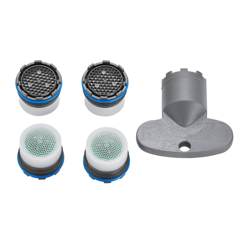 4 x M16.5 Perlator Water-Saving Screw-In Jet Regulator with Key