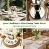 13 in Round Woven Placemats Plate Chargers Set of 12,