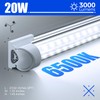 Barrina 6500K 2FT LED Shop Light, 3000LM, 20W, T8 Shop