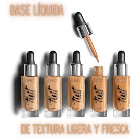GOC Tint FoundationMaquillajeBase de maquillajeEfecto tintaLarga duración Efecto mate Base de maquillaje alta cobertura Ácido HialuronicoIdeal para pieles grasas a mixtasMod GTF02C