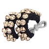 Dancing Bells Anklet Ghungroo with Colored Cushion Pad 2 Line