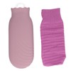 550ml Hot Water Bag Silicone Plush Cute Cartoon Explosion Proof