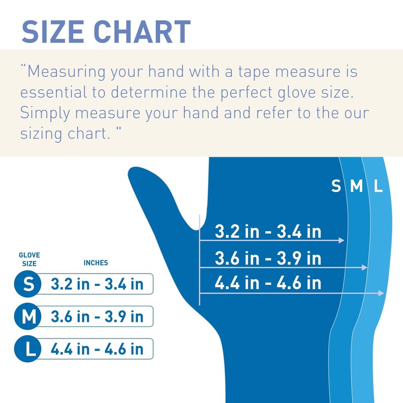 ESTAS Nitrile Gloves - 4 Mil Thick Disposable Gloves -