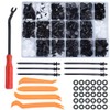 435 Piece Car Mounting Clips Universal Bumper Trim Plastic Clips
