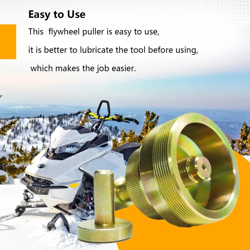 JINFANNIBI Snowmobile Flywheel Puller Remover Tool Kit for Ski Doo