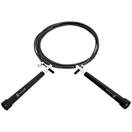 ProsourceFit Speed Jump Rope 10’ Adjustable Length, Super Fast Turning for Cardio, Boxing