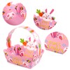 LIHAO Pack of 12 Easter Baskets Craft Idea Easter Nests
