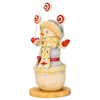 Enesco Heart of Christmas Jewel Peppermint Snowman Games Figurine, 6.89