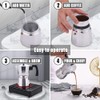 MVPLUE Classic Stovetop Espresso Maker 6 Cup ，Moka Pot Aluminum