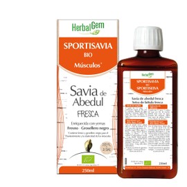 Herbalgem SPORTISAVIA 250 ml Organic, Monochrome, Estándar, 250